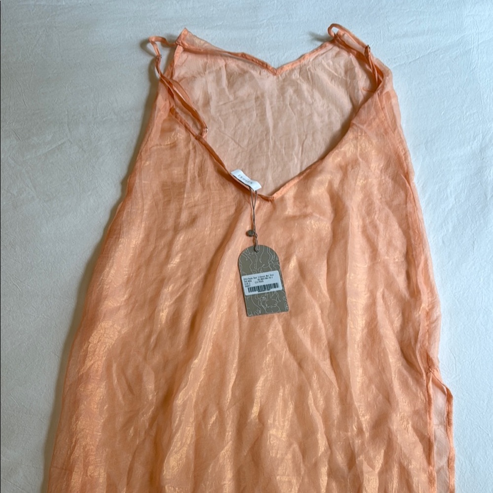 Meshki Peach Maxi Coverup